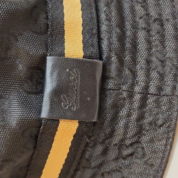 Authentic GUCCI Black Bucket Hat - Picture 3 of 8